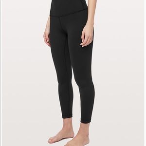 STILL AVAILABLE: black cropped lululemon leggings
